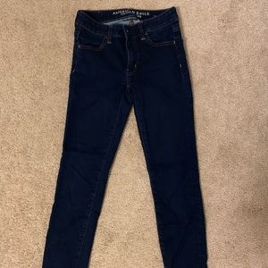 American eagle jegging crop